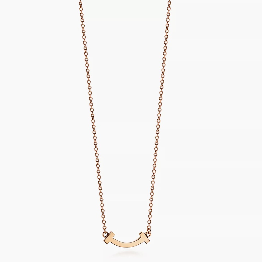 NIB Tiffany & Co Mini Smile Pendant
